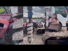 어떻게 35에서 75rpm 엔지니어 수압 토양 auger 적용?