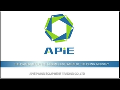 무거운 기계 덩어리 기초 장비 수압 전기 Vibroflot 기계