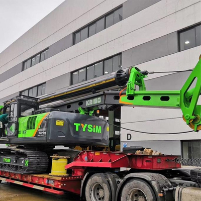 32m 150 KN.M 보어 파일 드라이버 기계 KR150D 30rmp