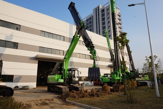 Km150 망원경 팔 15m 깊이 망원경 발굴기 건설용 장거리 붐