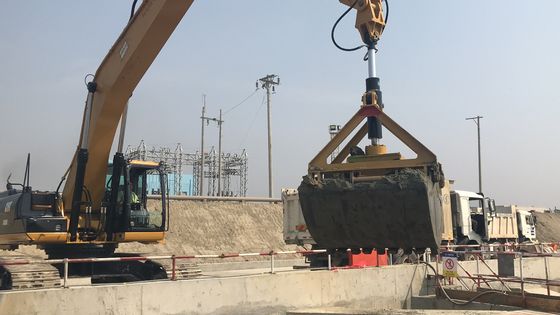 최신 디자인 2 세그먼트 미니 어셈블리 발굴기 장거리 부름 팔 판매