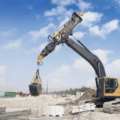 콤팩트 도매 공장 가격 고품질 클램 셸 망원경 팔 버킷 무게 1600KG KM260 5.6T