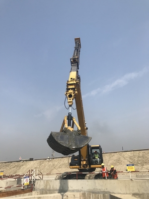 인기 제품 발굴기 부착 클램 셸 망원경 붐 팔 판매