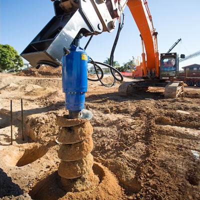 65 밀리미터는 2 선택적 출력 축으로 수력 지구 드릴 기계를 둥글게 합니다