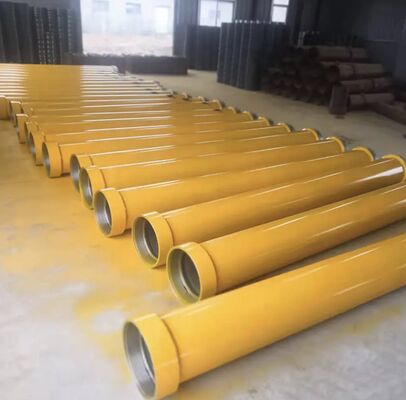 강철 판 건설 최대 300mm 지름 및 드릴링 리그 도구에 대한 사용자 정의 길이 옵션과 함께 Tremie 파이프