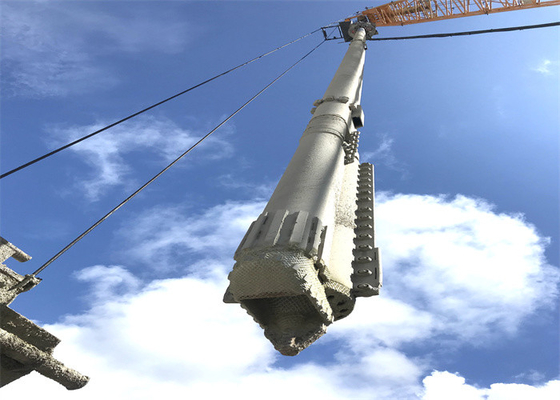 최저 공급 1800rpm 10m3/Min 전기적 바이브로플로트  설비 스톤 칼럼 파일드라이버